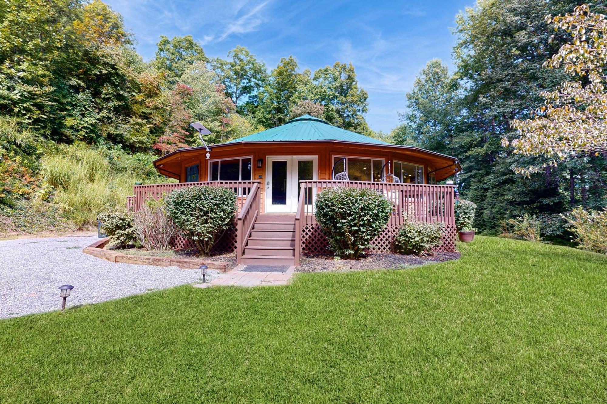 Villa Circle House In The Smoky Mountains Whittier Exterior foto